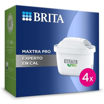 Brita Maxtra Pro Expert en Cal Filtro para Jarra, Pack de 4 Unidades
