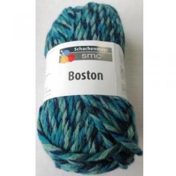 Smc Boston 10 x 50g Aqua mouliné Fb. 00281