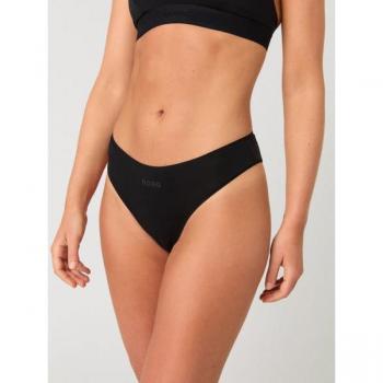 Eco-Friendly Lyocell Cheeky Brief - Black, XL