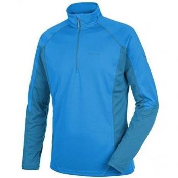 Salewa Sennes Pl M L/S Tee - Camiseta de manga larga para hombre, color azul, talla 48 / M