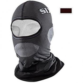 SIXS DBX-DR Pasamontañas DBX, Rojo, Talla Única