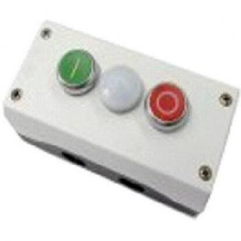 Eaton M22-I3-M2 Pushbutton, 2-fold pushbutton with LED, 2 NO contacts, 2 NC contacts