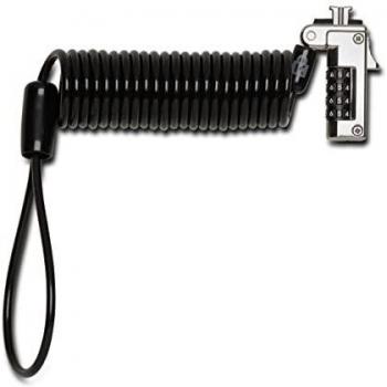 Kensington Cerradura de combinación portátil Delgada para Ranura estándar
