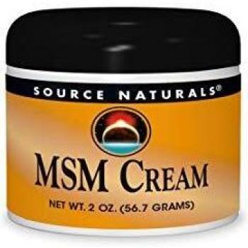Source Naturals MSM (Methylsulfonylmethane) Cream Advanced Liposomal Delivery - 2 oz