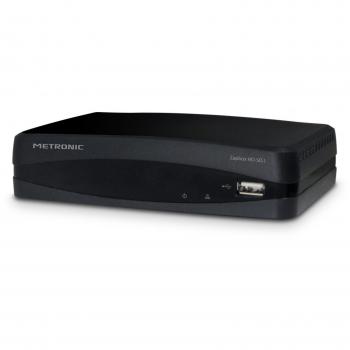 Metronic 441615 Zapbox HD-SO.1.1 - Receptor TDT-T2 HD, conector USB, HDMI, SCART, SPDIF, control remoto, negro