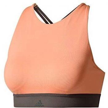 adidas Halter Sujetador Deportivo, Mujer, Rosa