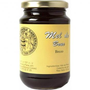 Cal Valls Miel de Brezo 500g - Origen España - Recolección Artesanal - Sabor Intenso y Aromático