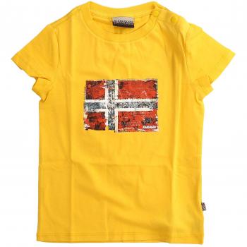 Napapijri K Seitem, Camiseta para Niños, Amarillo