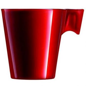 Luminarc 9204412,Taza 8 cl, Rojo