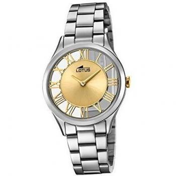 Lotus Reloj Analógico para Mujer de Cuarzo con Correa en Acero Inoxidable 18395/2
