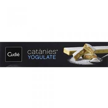 Cudié, Turrón de Catànies de Yogur - 200 gr.