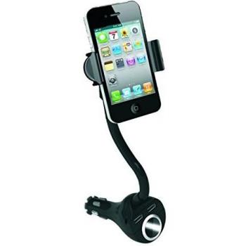 Unotec Soporte de Coche Dualmount 2xUSB