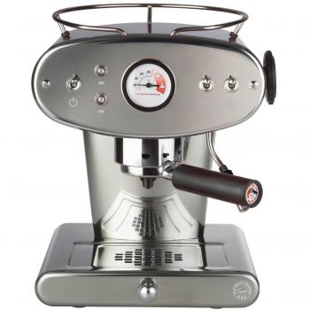 Illy caffè, Máquina de café espresso para monodosis E.S.E, Modelo X1 Trio, color acero inoxidable