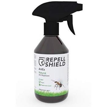 RepellShield Spray Antihormigas Interior y Exterior Orgánico, 250ml - Anti Hormigas Interior, Fórmula Natural - Alternativa Eco al Mata Hormigas Insecticida, Veneno Hormigas y Trampa Hormigas Interior