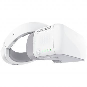 DJI Goggles - Gafas FPV inmersivas con pantallas 1920×1080 HD y función de seguimiento de cabeza, diseño ergonómico, 6h de funcionamiento - Blanco