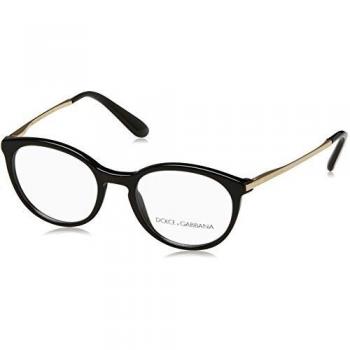 Dolce & Gabbana 0Dg3242, Monturas de Gafas para Mujer, Negro