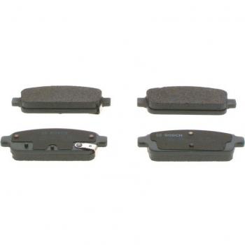 Bosch BP1357 Pastillas de freno Eje trasero certificación ECE-R90 1 juego de 4 pastillas