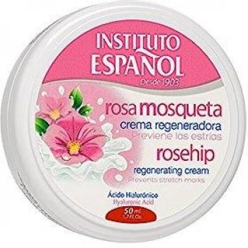 INSTITUTO ESPAÑOL Crema rosa mosqueta corporal regeneradora, formato viaje, 50 ml
