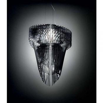 Lámpara colgante Slamp Aria S transparente Ø 50 cm