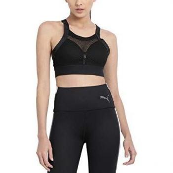 PUMA Sujetador Deportivo Selena Gomez Negro