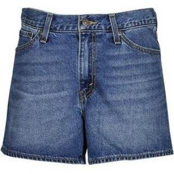 Levi's 80s Mom Shorts Women's Denim Shorts in Blue, Size: W29, Zip and Button Closure with Pockets