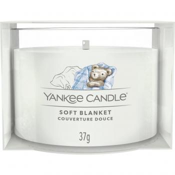 Vela Votiva Yankee Candle Soft Blanket en Vaso de Vidrio 37 g