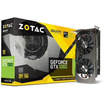 Zotac GeForce GTX 1060 AMP GeForce GTX 1060 3GB GDDR5 - Tarjeta gráfica