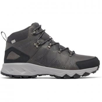Columbia - Botas de montaña de hombre PEAKFREAK™ II MID OUTDRY™ LEATHER, color gris, talla 45