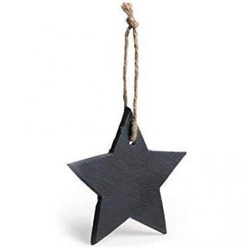 BigBuy Christmas Adorno, Diseño Estrella, Talla única