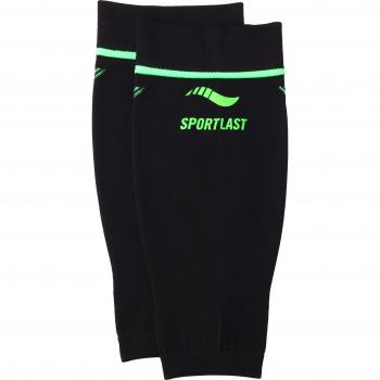 Sportlast Pro Pantorrilleras de Compresión para Trail, Negro / Verde, S