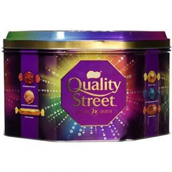 Lata de Chocolates Quality Street Nestlé - Selección de 813g de tus Chocolates Favoritos