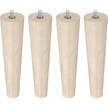 Patas de madera cónicas para bases Concept y Casual Sonpura