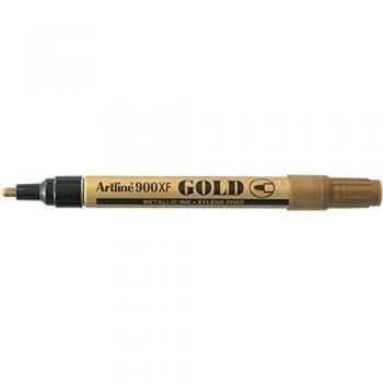 Rotulador Marcador Permanente Oro Ek-900xf Tinta Metalica P. Redonda 2.3 Mm