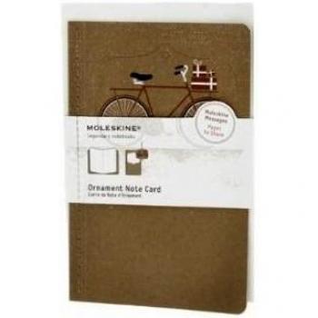 Moleskine - Postal Ornamental Grande Bicicleta Nevada
