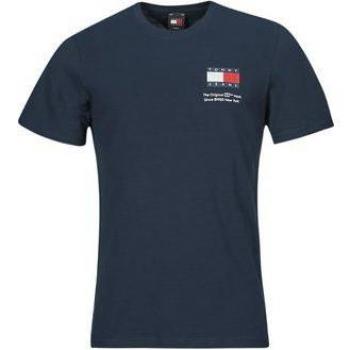 Tommy Jeans Essential Logo Slim Fit T-Shirt Dark Navy