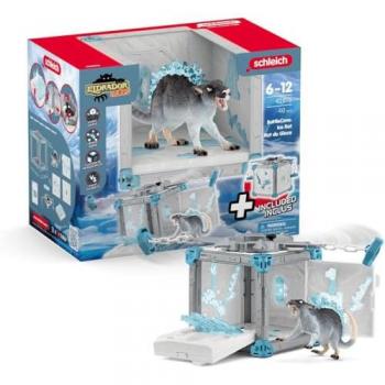 Figurita Schleich Eldrador Creatures - Rata de Hielo BattleCave (42676)