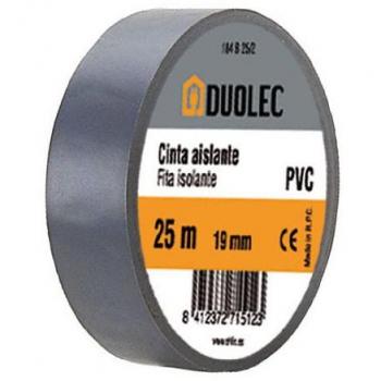 Duolec 184B20/2 - Cinta Aislante 19X20M Negra Duolec