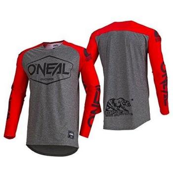 Oneal Mayhem Lite - Maillot Manga Larga Hombre - Hexx Gris/Rojo Talla XXL 2019