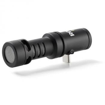 Micrófono Cardioide Condensador USB-C Rode VideoMic Me-C+ para Smartphones - Compatible con iOS y Android, incluye Parabrisas
