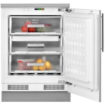 Teka RSF 41150 BU Congelador Vertical Integrable, 82 cm Altura, Clase F, Cíclico, Fast Freezing, Defrost, Blanco
