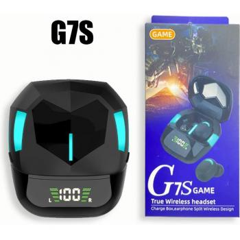 Auriculares Inalámbricos G7S TWS para Juegos con Bluetooth 5.1, Control Táctil, Cancelación de Ruido y Micrófono