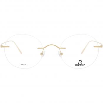 Rodenstock R7084 A 51 Lentes Recetadas Para Hombre Dorados, Armazones para Hombre Dorados, Gafas Recetadas para Hombre Dorados