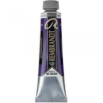 Talens Rembrandt - Excelentes colores de pintura al óleo - 40 ml - 508 Azul de Prusia