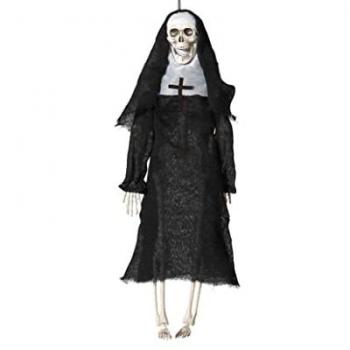 Esqueleto Colgante 40 cm Monja Multicolor