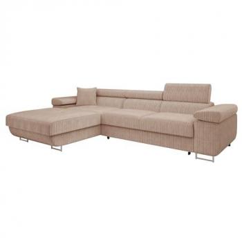 Sofá rinconero Comfivo S102, 280 x 70 x 170 cm, Función de descanso, Caja de ropa de cama