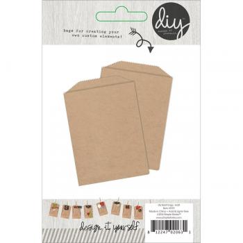 Trattamento fai da te sacchetti 4,25 X3.25 12/Pkg-Kraft