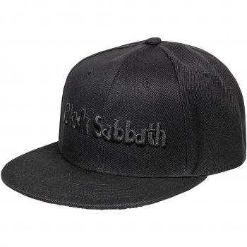 Black Sabbath Logo & Demon Snapback Cap