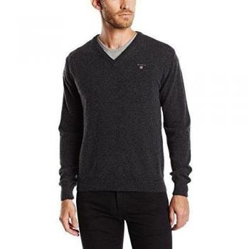 GANT 86112-Jersey Hombre,  
 Grau