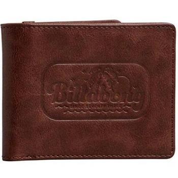 Billabong Bifold Wallet ~ Walled Chocolate