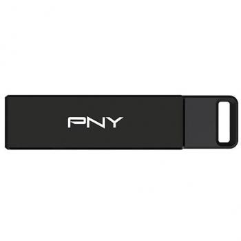 Memoria USB-C PNY Elite-X de 128GB con conexión Tipo C 3.2 Gen 1 (3.1 Gen 1) en color negro